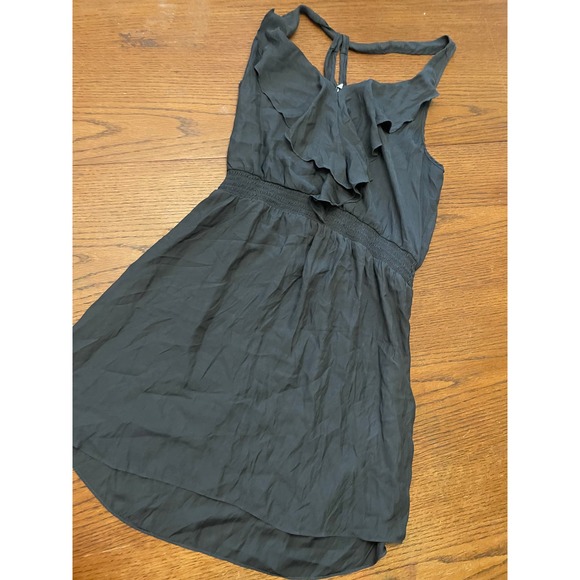 American Eagle Gray Razor Back Summer Dress Size L - Picture 1 of 8